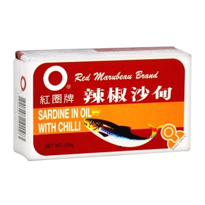 RED MARUBEAN BRAND Sardines In Oil W/ Chili