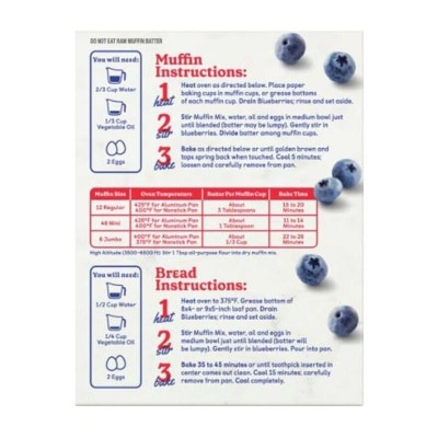 BETTY CROCKER Blueberry Muffin Mix