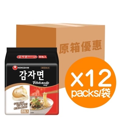 農心 薯仔麵 (4包裝) (原箱)