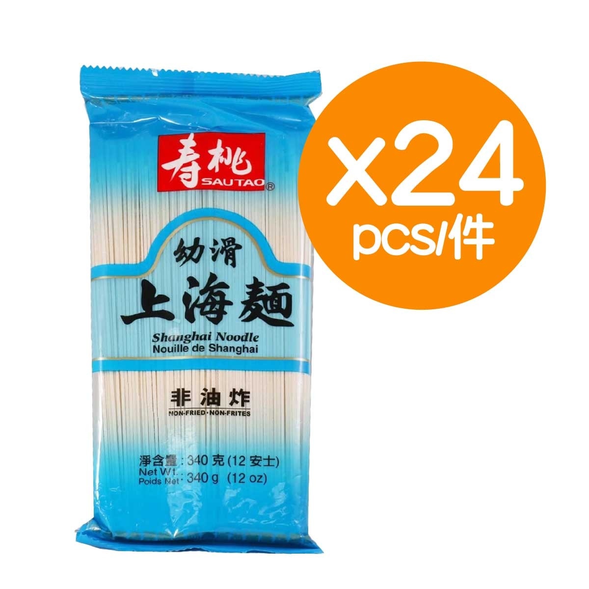 壽桃牌 上海麵  (24件)