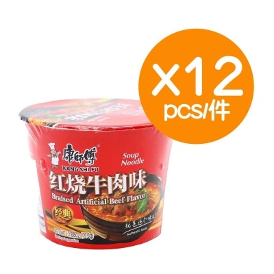 康師傅 紅燒牛肉麵  (12件)