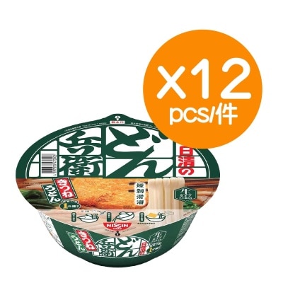NISSIN DONBEI Kitsune Handmade Style Bowl Udon (12pcs)