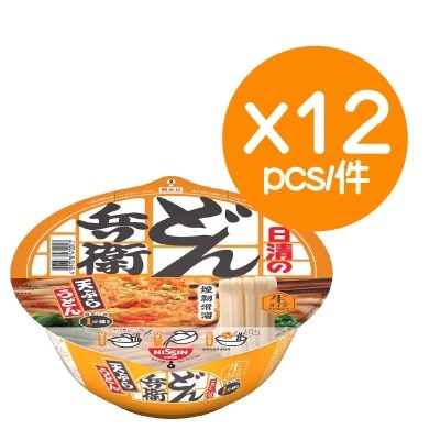 NISSIN DONBEI Tempura Handmade Style Bowl Udon (12pcs)