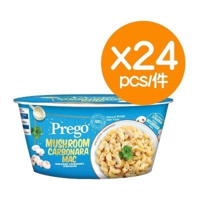 PREGO Mushroom Carbonara Mac Instant Bowl (24pcs)