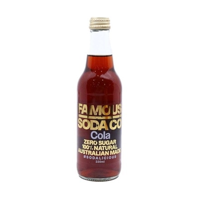 FAMOUS SODA CO 可樂味梳打