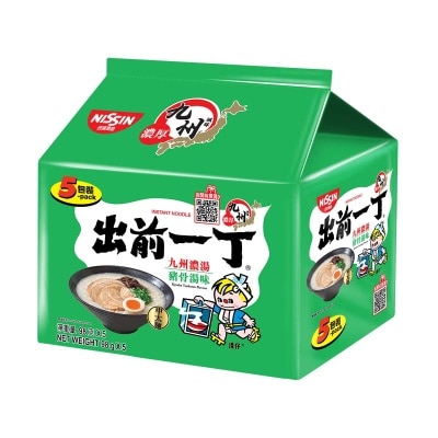 出前一丁 即食麵-九州濃湯豬骨湯味五包裝