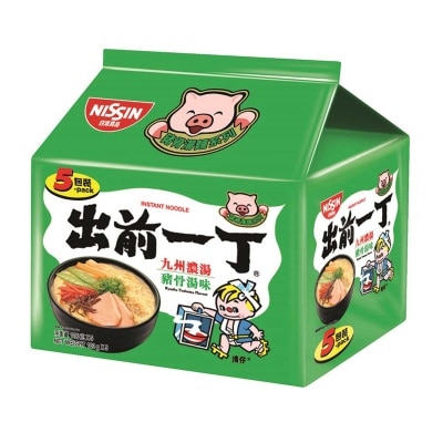 出前一丁 即食麵-九州濃湯豬骨湯味五包裝
