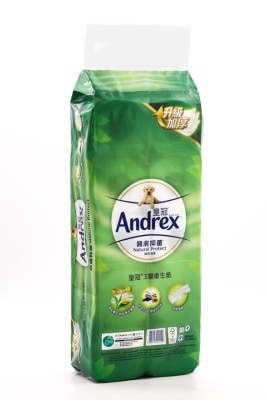 ANDREX Natural Protect Bath Tissue 3ply 10r