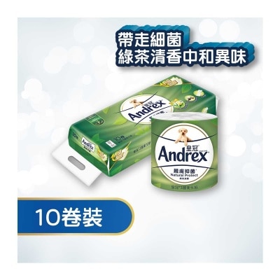 ANDREX Natural Protect Bath Tissue 3ply 10r