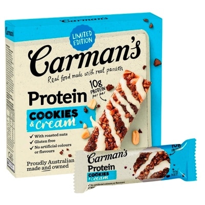 CARMAN'S Cookies & Cream Protein Bar