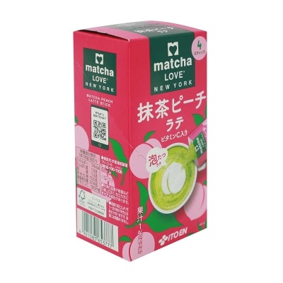 伊藤園 抹茶桃拿鐵棒4條