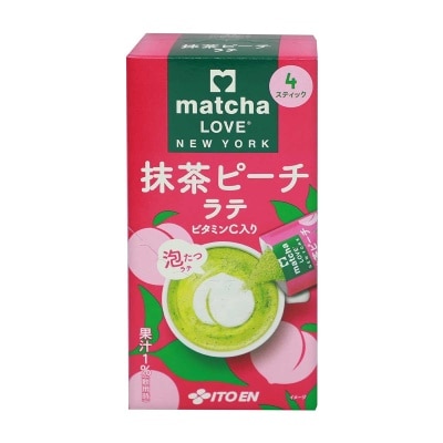 伊藤園 抹茶桃拿鐵棒4條