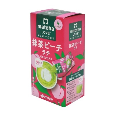 伊藤園 抹茶桃拿鐵棒4條