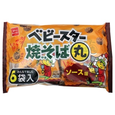童星 粒粒點心麵炒麵味6包裝