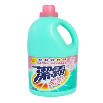 ATTACK Attack Softener-in Concentrated Liquid Detergent 3l (Random packaging)