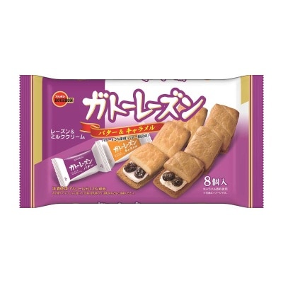 百邦 牛油及焦糖味提子忌廉曲奇