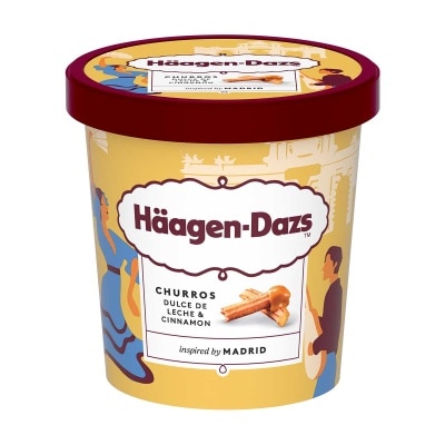 HAAGEN-DAZS 牛奶拖肥肉桂條家庭裝雪糕