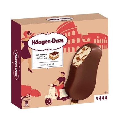 HAAGEN-DAZS 意大利芝士蛋糕脆皮雪糕批３件裝
