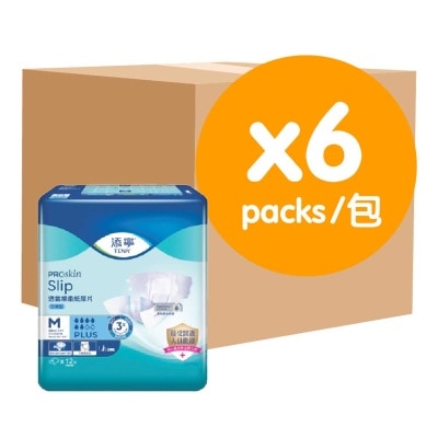 TENA Slip Diaper Plus Medium (6 Packs)