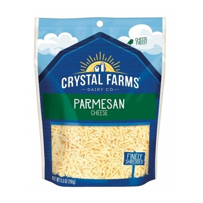 CRYSTAL FARMS Shredded   Parmesan