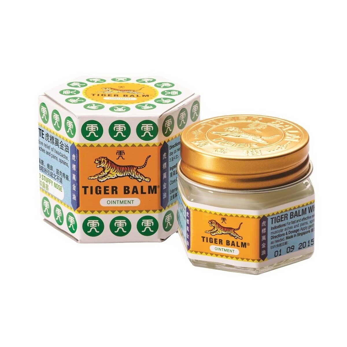 TIGER BALM Tiger Balm Ointment (white) 19.4g