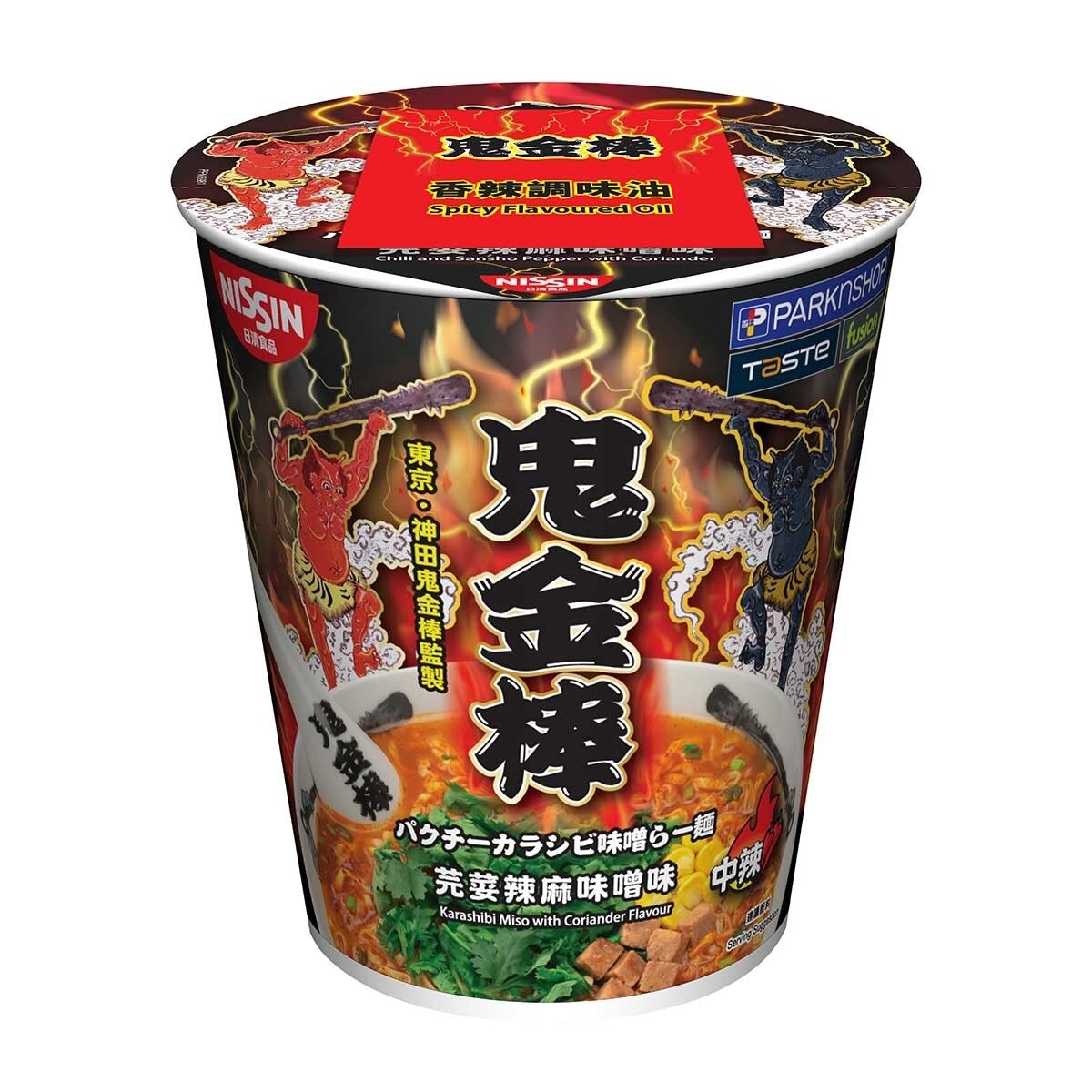 NISSIN Kikanbo Karashibi Miso Coriander Cup