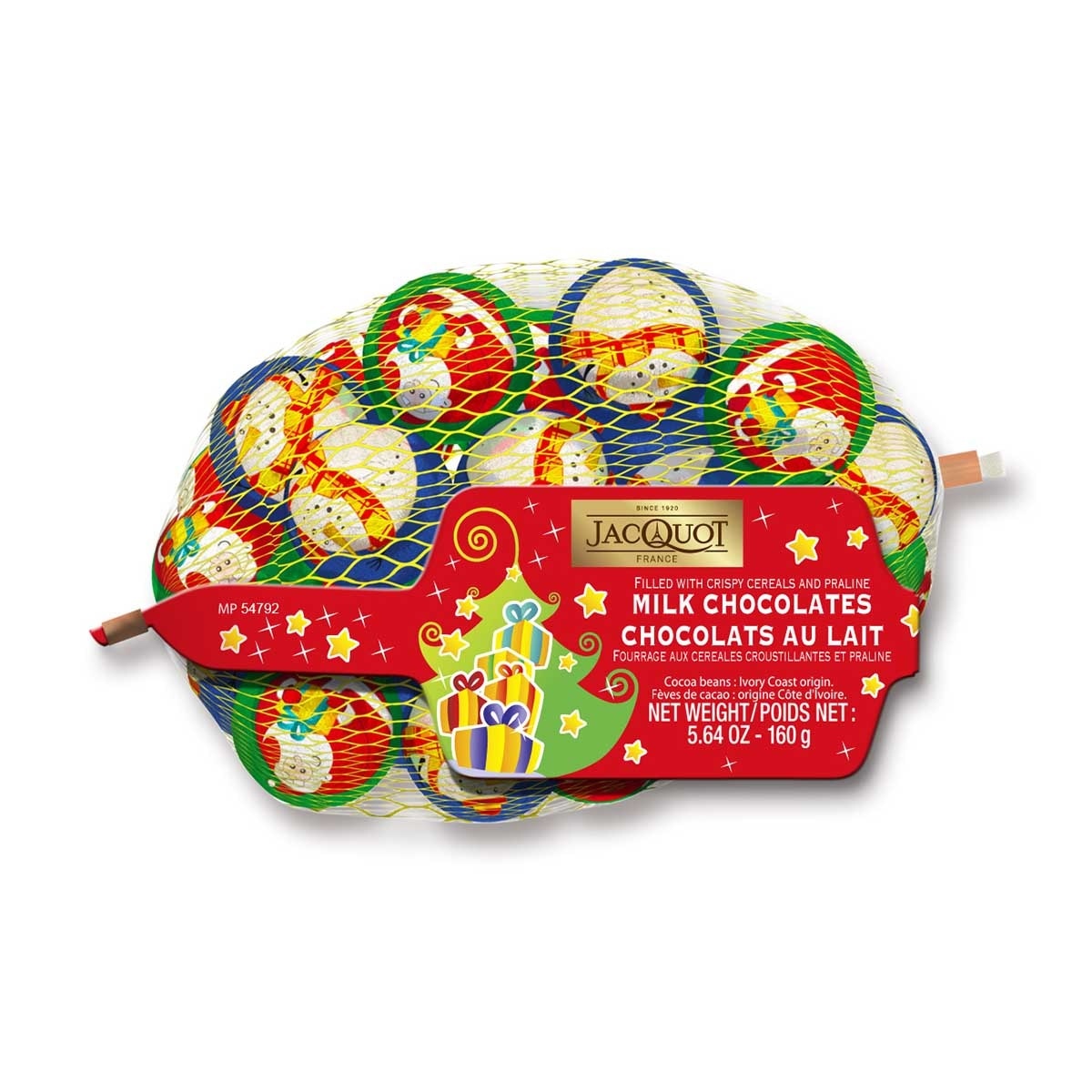 JACQUOT X'mas Balls Crispy Chocolate