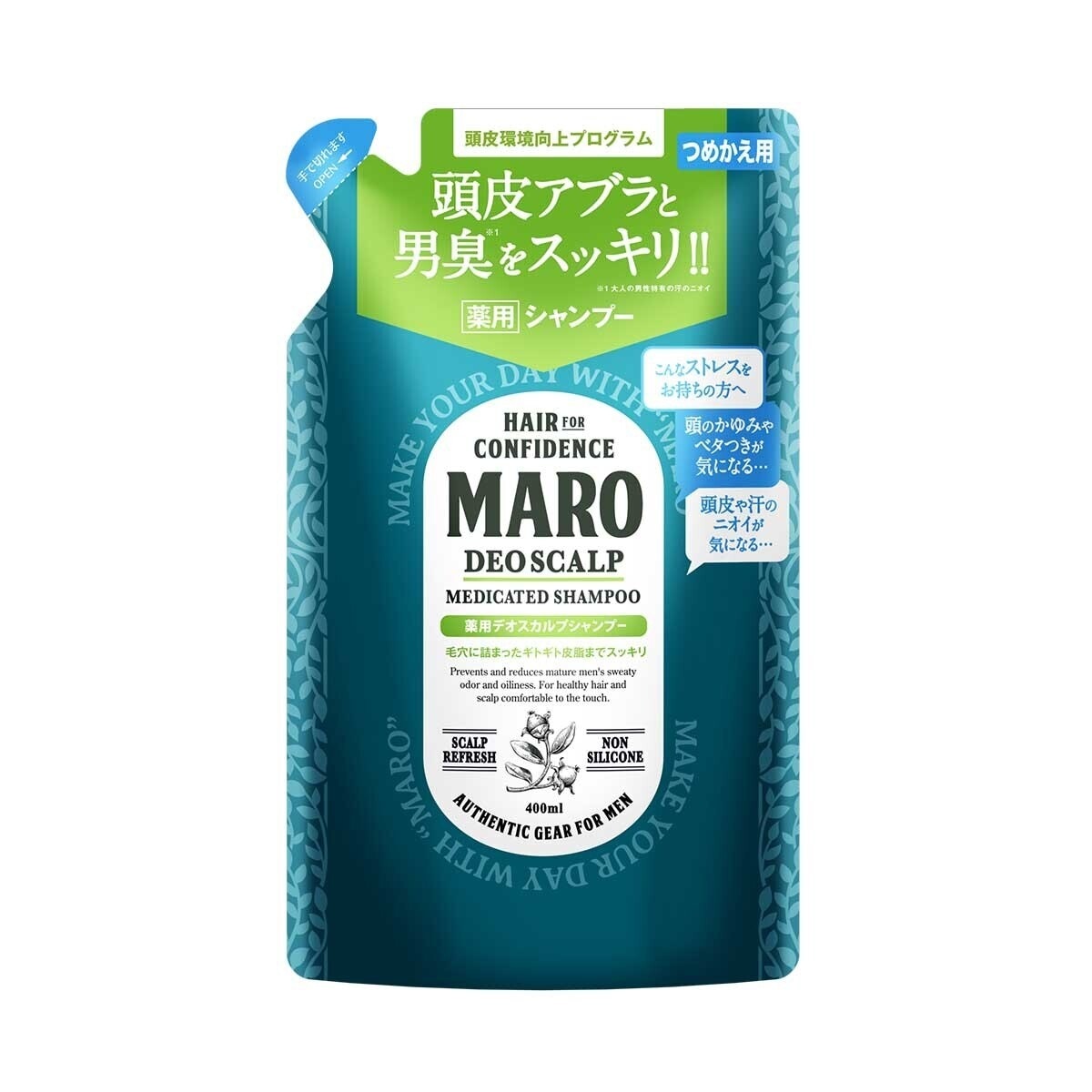 MARO Maro Deo Scalp Shampoo Refill 400ml