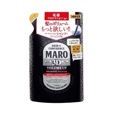 MARO MARO 3D髮起立防脫洗頭水補充裝 (無矽配方) 380毫升