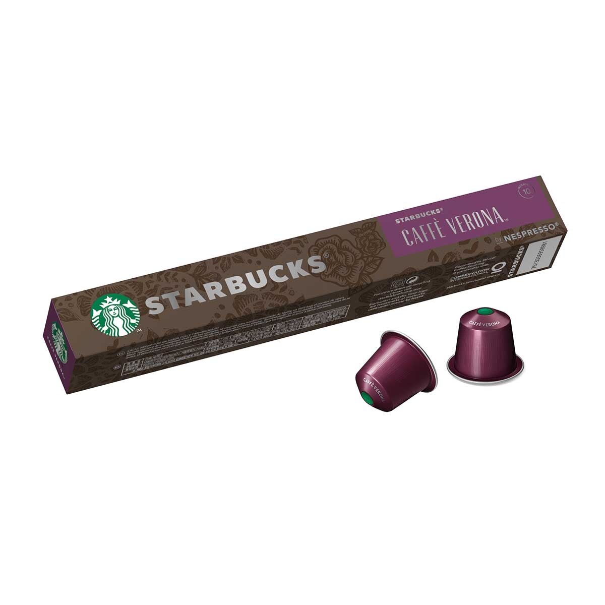 STARBUCKS Starbucks® Caffè Verona™ By Nespresso (10 Caps) (Random Packaging)