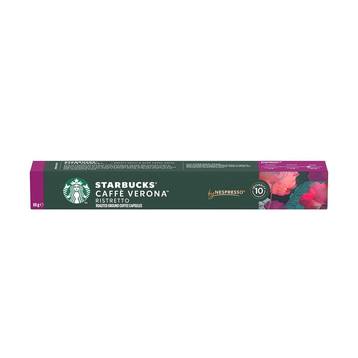 STARBUCKS Starbucks® Caffè Verona™ By Nespresso (10 Caps) (Random Packaging)