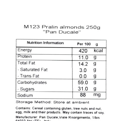 PAN DUCALE 杏仁曲奇
