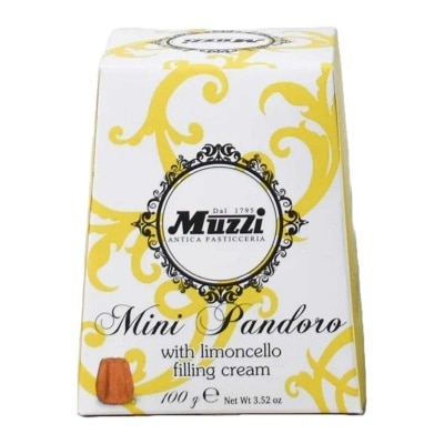 MUZZI Mini Pandoro With Lemon Cream