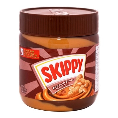 SKIPPY Peanut Butter W/ Choc Stripe