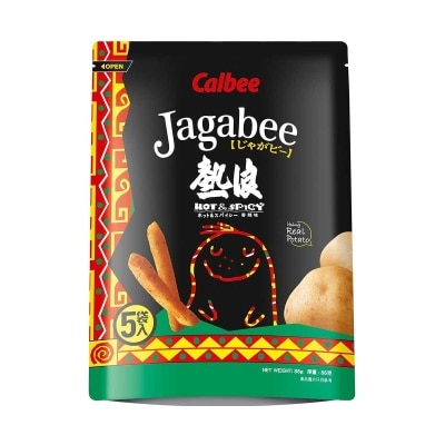 CALBEE Jagabee Potato Stick Hot & Spicy Flv