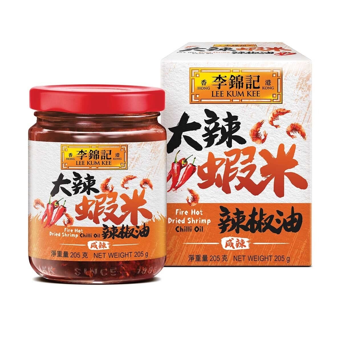 LEE KUM KEE Fire Hot Dried Shrimp Chili Oil