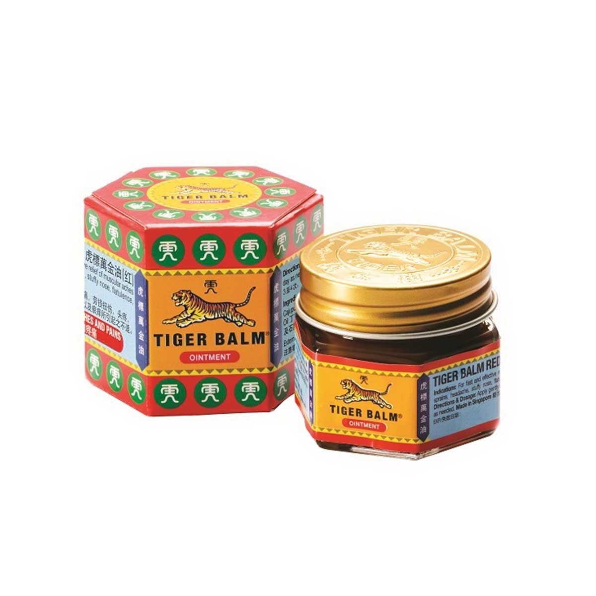 TIGER BALM Tiger Balm Ointment (red) 19.4g