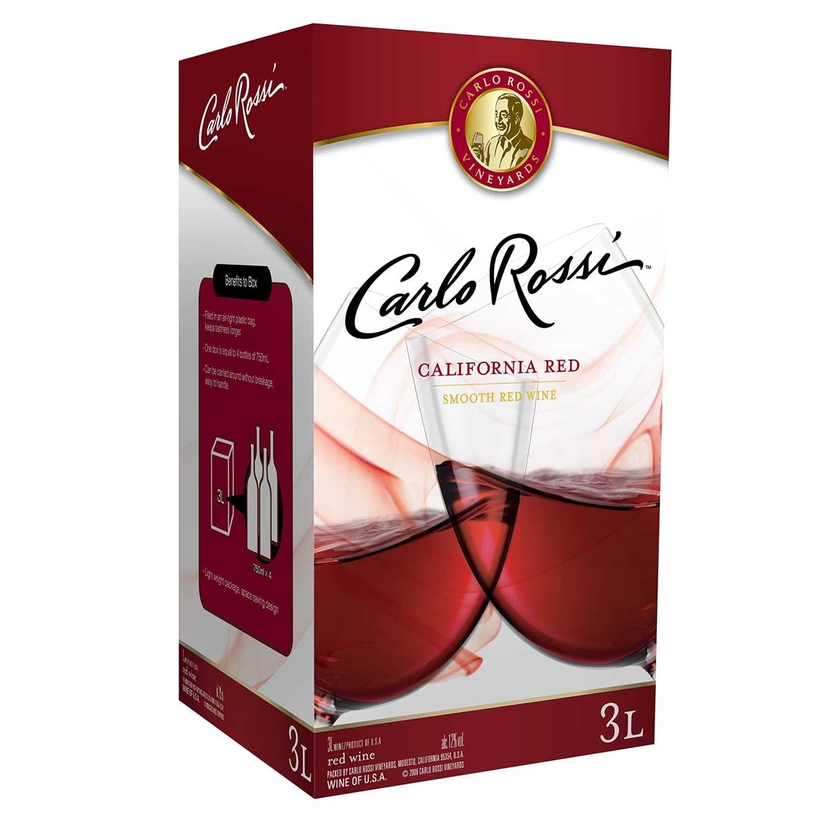 CARLO ROSSI Box Red Wine image
