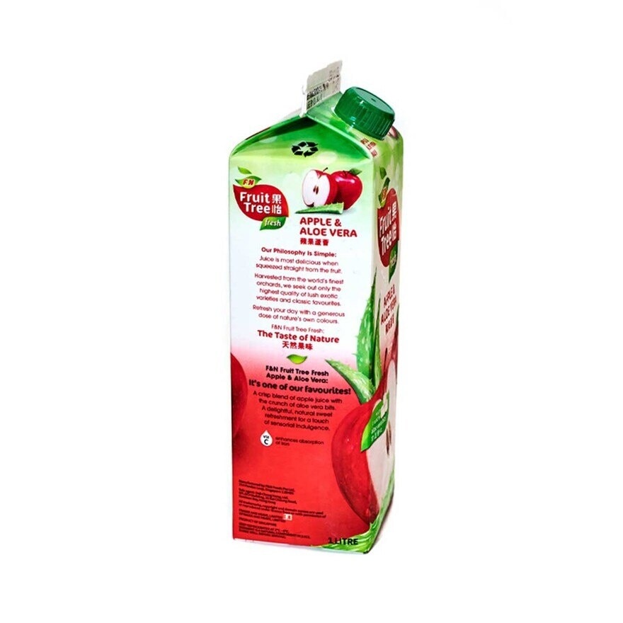 FRUIT TREE Apple & Aloe Vera Juice Drink [singapore](chilled 0-4°c)