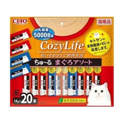 INABA Ciao Cozy Life - Churu Tuna Assorted