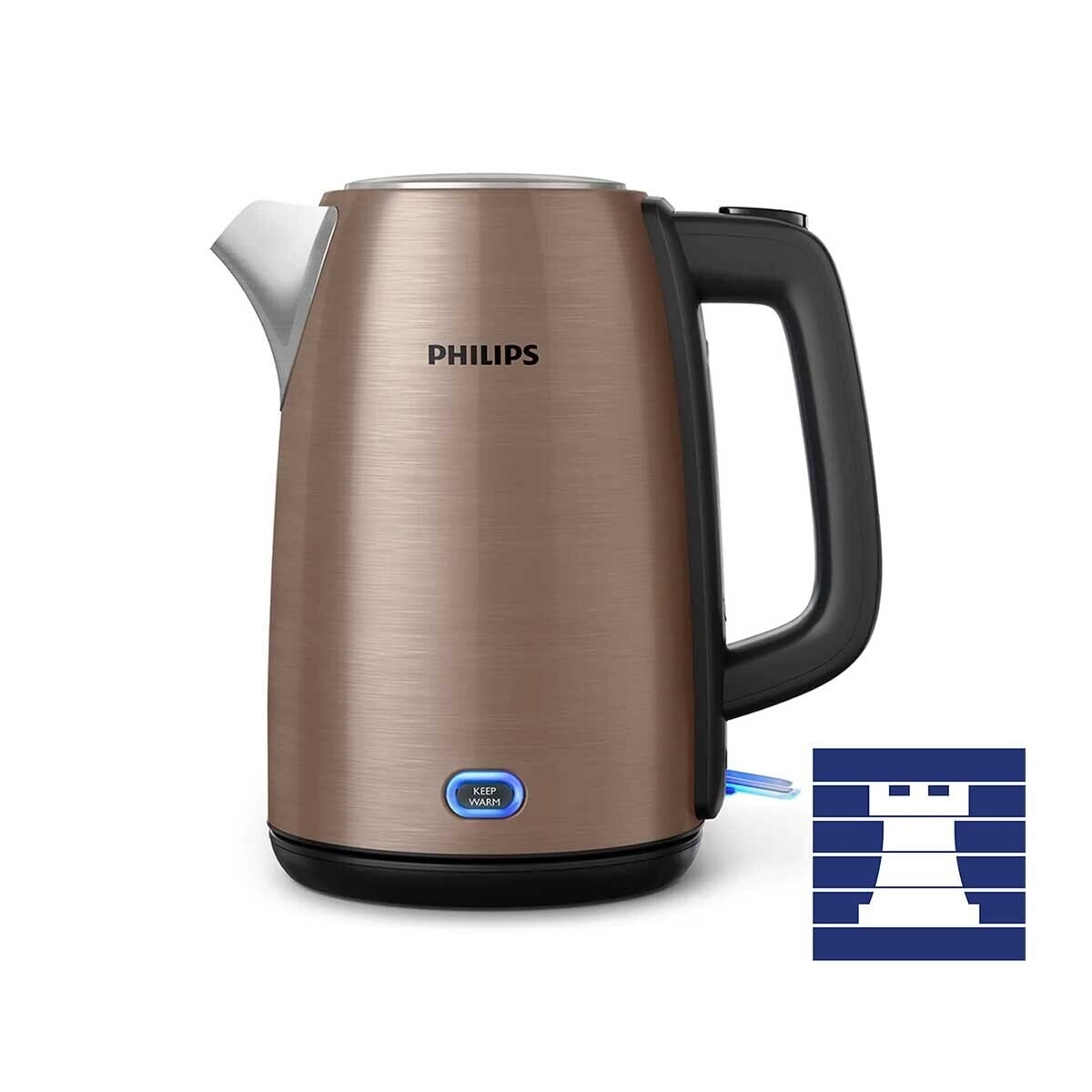 PHILIPS Philips Hd9355 Stainless Steel Keep Warm Kettle