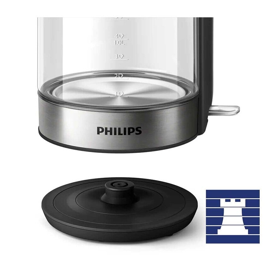 PHILIPS Philips Hd9339/81 1.7l Glass Kettle