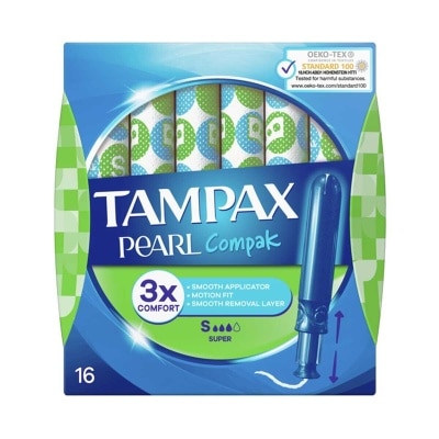 TAMPAX - ＰＥＡＲＬＣＯＭＰＡＫ衛生棉條超吸型