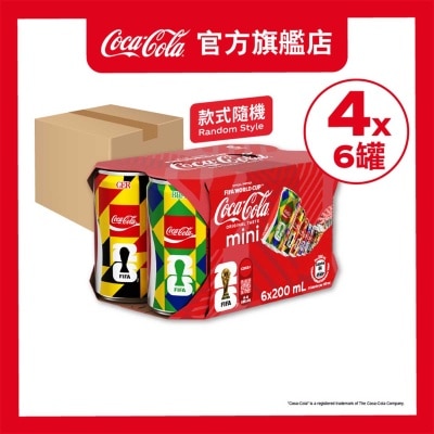 COCA-COLA -  Coca-cola Mini Can 6x200ml
