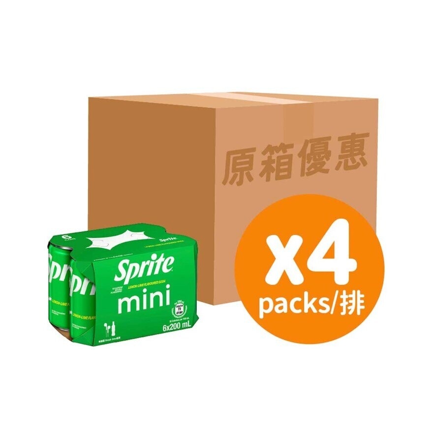 SPRITE Lemon-lime Flavoured Soda Mini Can