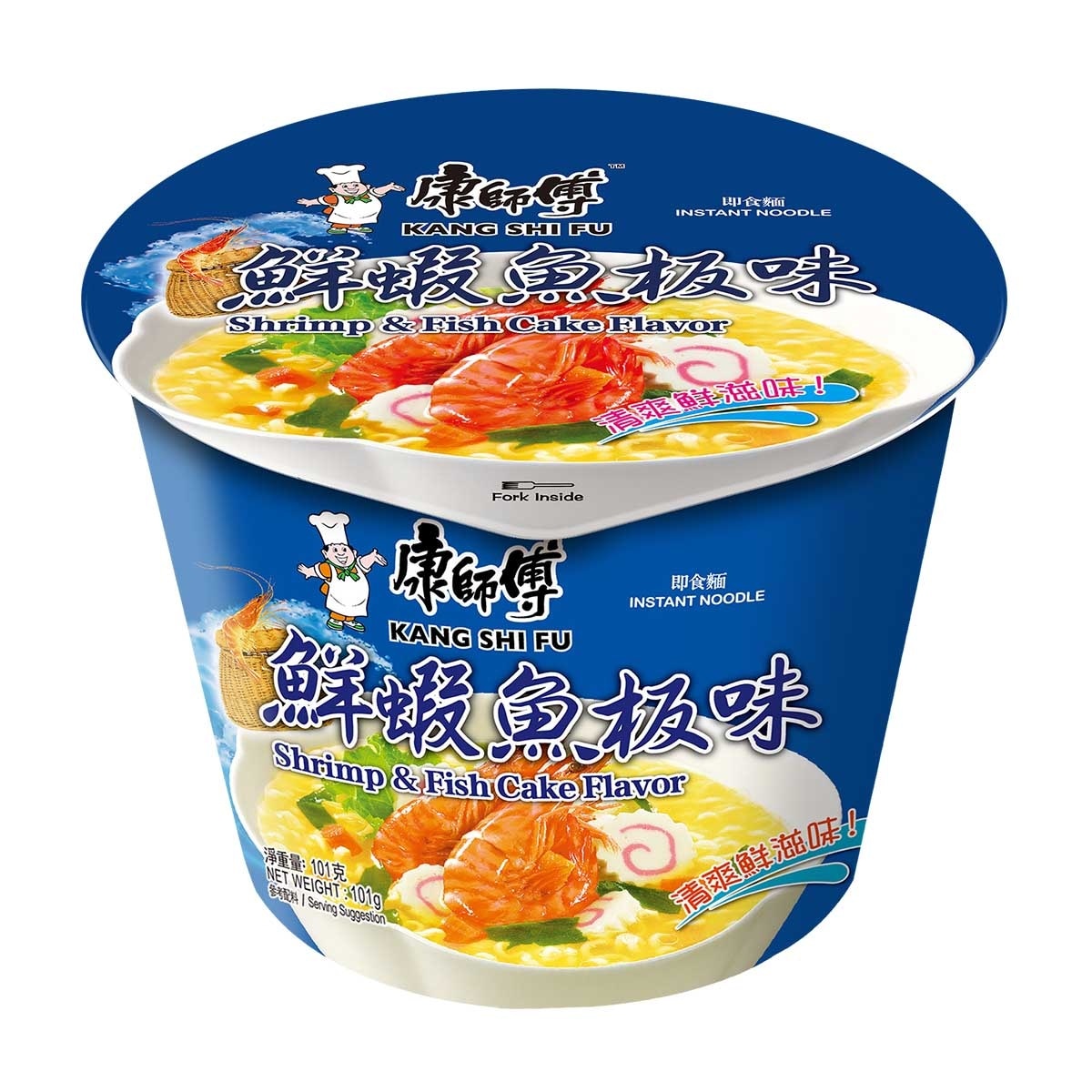 KANG SHI FU Shrimp & Fish Cake Flv Inst Noodle