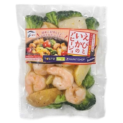 MTF 急凍蒜香橄欖油燉煮蝦及魷魚