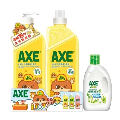 AXE Lemon Liq. Det. Pump+refill