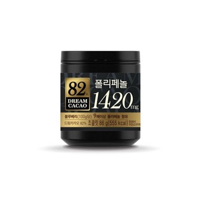 樂天 黑朱古力８２％（樽裝）