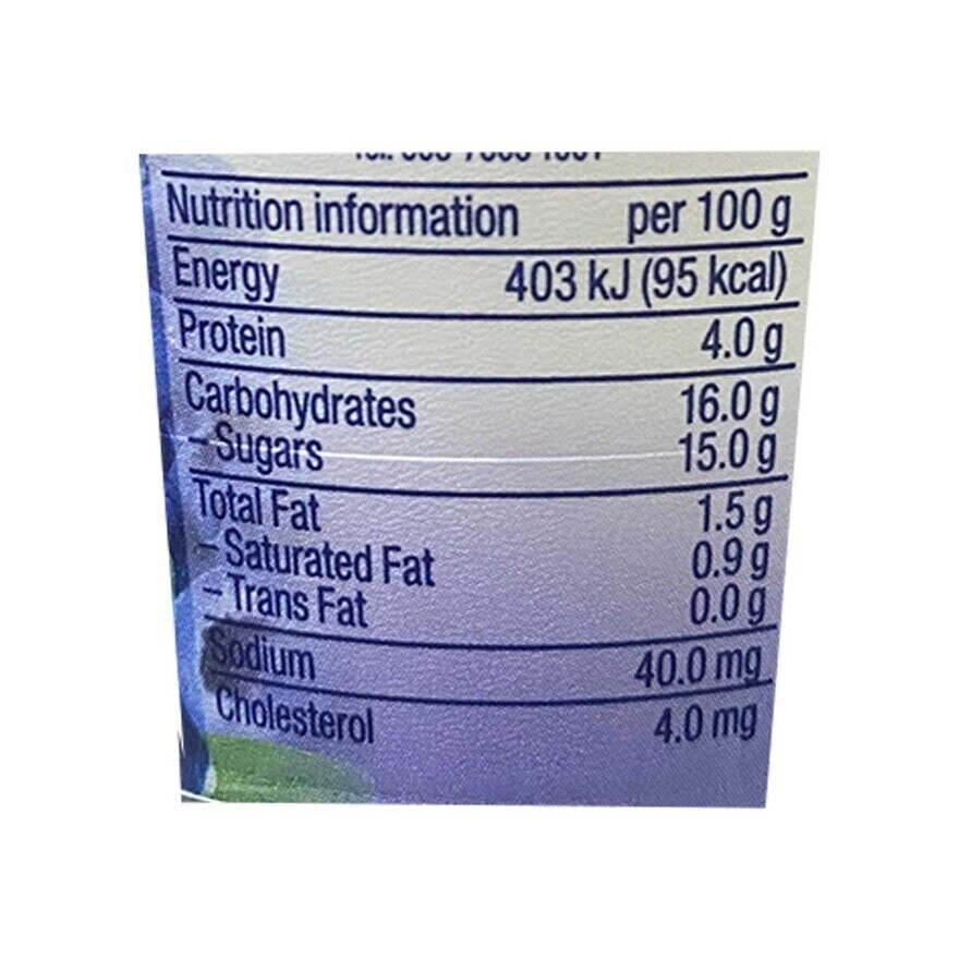 EMMI Yogurt Low Fat Blueberry  [ Switzerland](chilled 0-4°c)